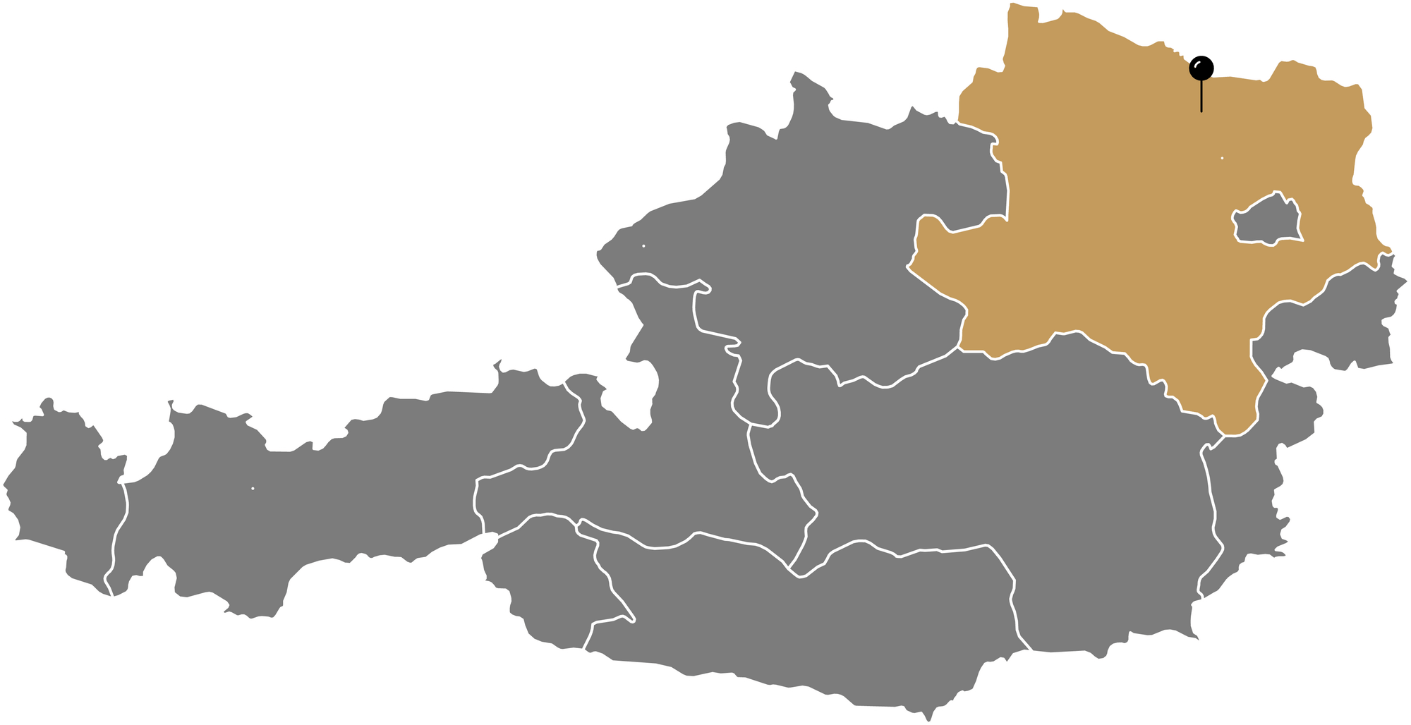 Karte Schloss Guntersdorf